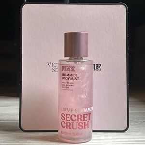 💘 Secret Crush PINK Love Shimmer Body Mist Victoria Secret NWT
